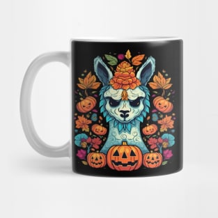 Llama Halloween Mug